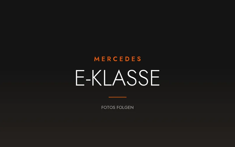 Mercedes E-Klasse